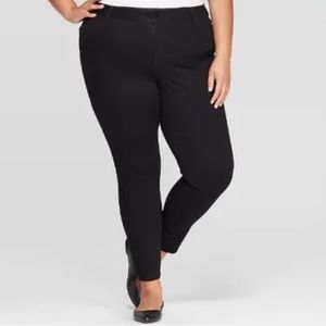 Ava & Viv Women's Plus Sized Jeggings with Comfort Elastic Waist Size 18W